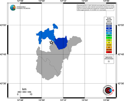 Mappa MCS - territori comuni