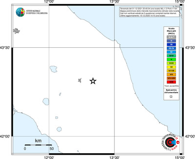 Mappa MCS - territori località