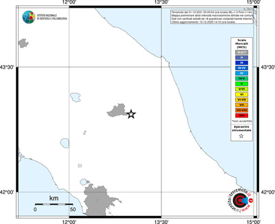 Mappa MCS - territori comuni