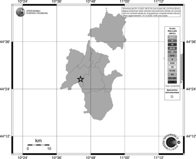 Mappa MCS - territori comuni