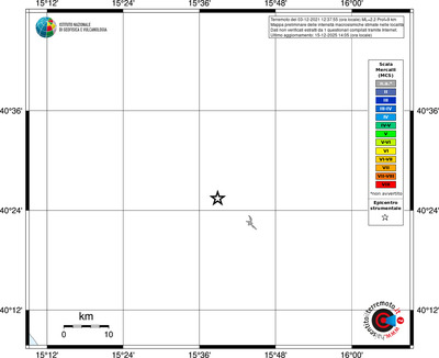 Mappa MCS - territori località