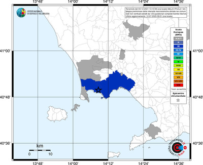 Mappa EMS - territori comunali