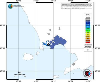 Mappa MCS - territori delle località
