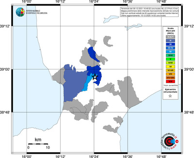Mappa MCS - territori comuni
