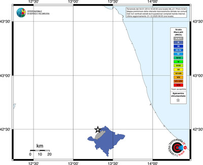 Mappa MCS - territori comuni