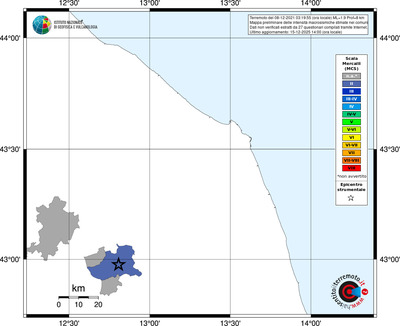 Mappa MCS - territori comuni