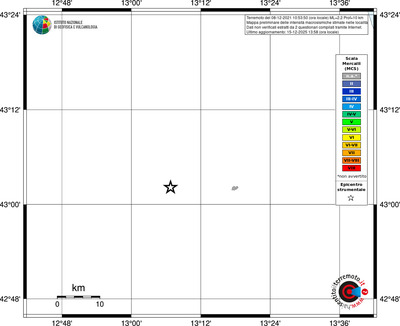 Mappa MCS - territori località