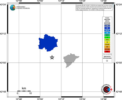 Mappa MCS - territori comuni