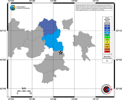 Mappa MCS - territori comuni