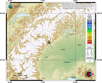 Mappa EMS - località