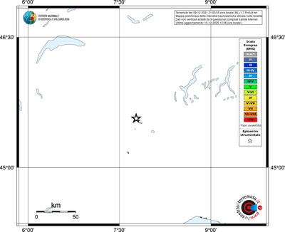 Mappa EMS - territori località