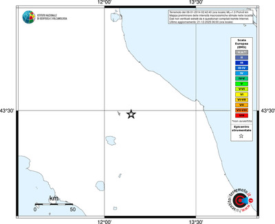 Mappa EMS - territori località