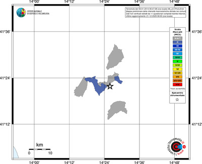 Mappa MCS - territori comuni