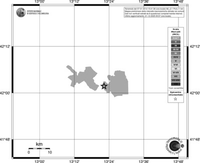 Mappa MCS - territori comuni