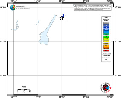 Mappa EMS - territori località