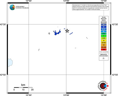 Mappa MCS - territori località