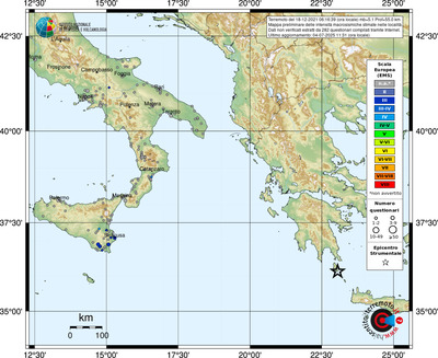 Mappa EMS - località