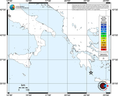 Mappa MCS - territori delle località
