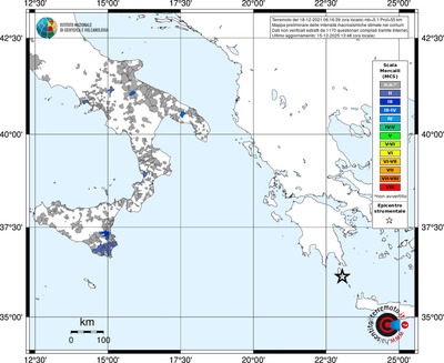Mappa MCS - territori comuni