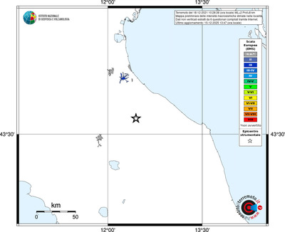Mappa EMS - territori località