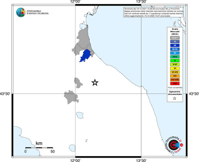 Mappa MCS - territori comuni