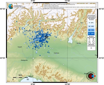 Mappa comuni con almeno 3 questionari