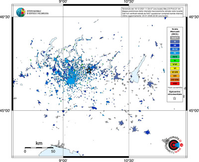 Mappa MCS - territori località