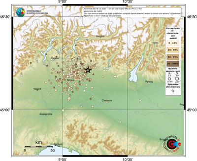 Mappa comuni con almeno 3 questionari