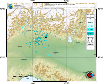 Mappa comuni con almeno 3 questionari