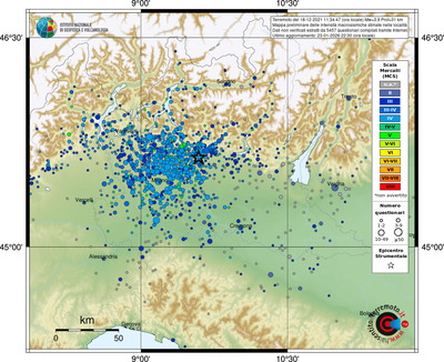 Mappa MCS - località