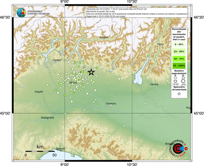 Mappa comuni con almeno 3 questionari