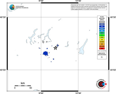 Mappa MCS - territori località