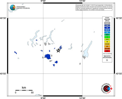 Mappa MCS - territori comuni