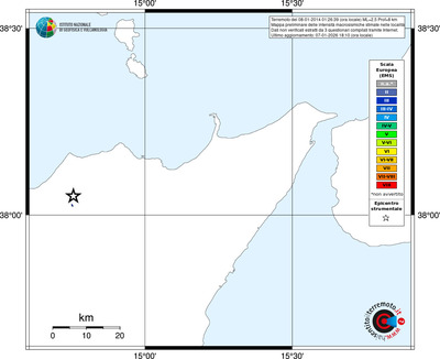 Mappa EMS - territori località