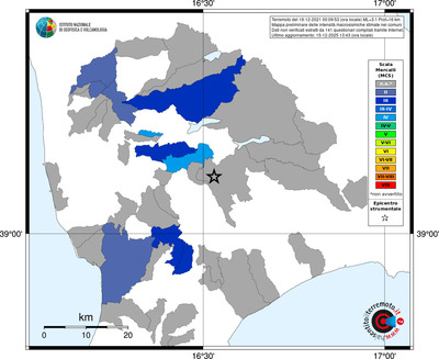 Mappa MCS - territori comuni