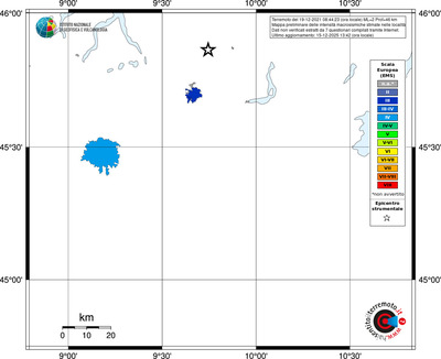 Mappa EMS - territori località