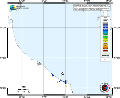 Mappa EMS - territori località