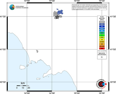 Mappa MCS - territori comuni