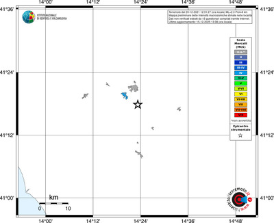 Mappa MCS - territori località