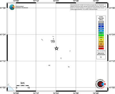 Mappa MCS - territori località