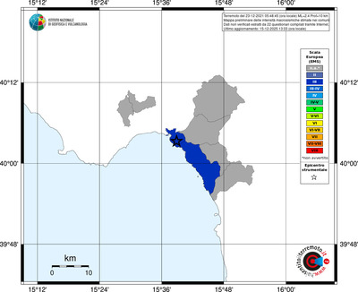 Mappa EMS - territori comuni