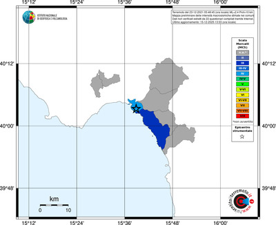 Mappa MCS - territori comuni