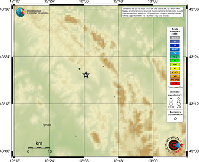 Mappa EMS - località