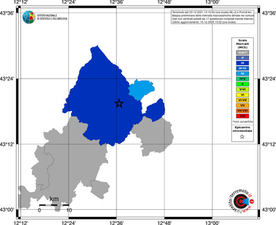 Mappa MCS - territori comuni