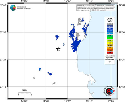 Mappa EMS - territori località