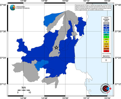 Mappa EMS - territori comuni
