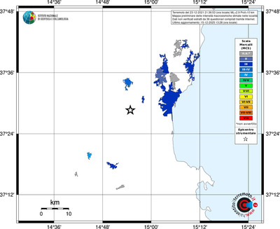 Mappa MCS - territori località