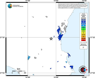 Mappa EMS - territori località
