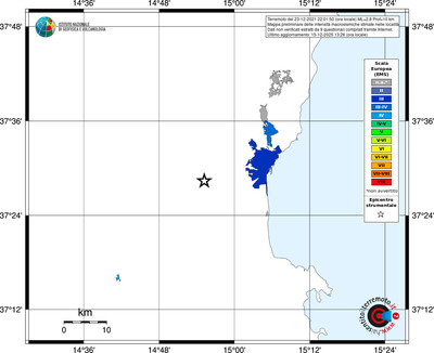 Mappa EMS - territori località