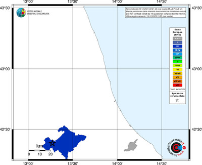 Mappa EMS - territori comuni